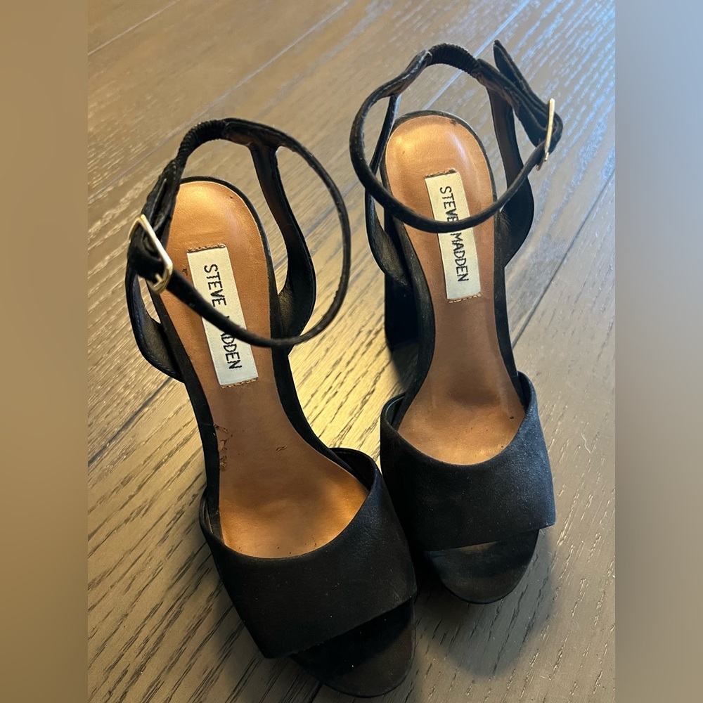 Steve Madden block heels